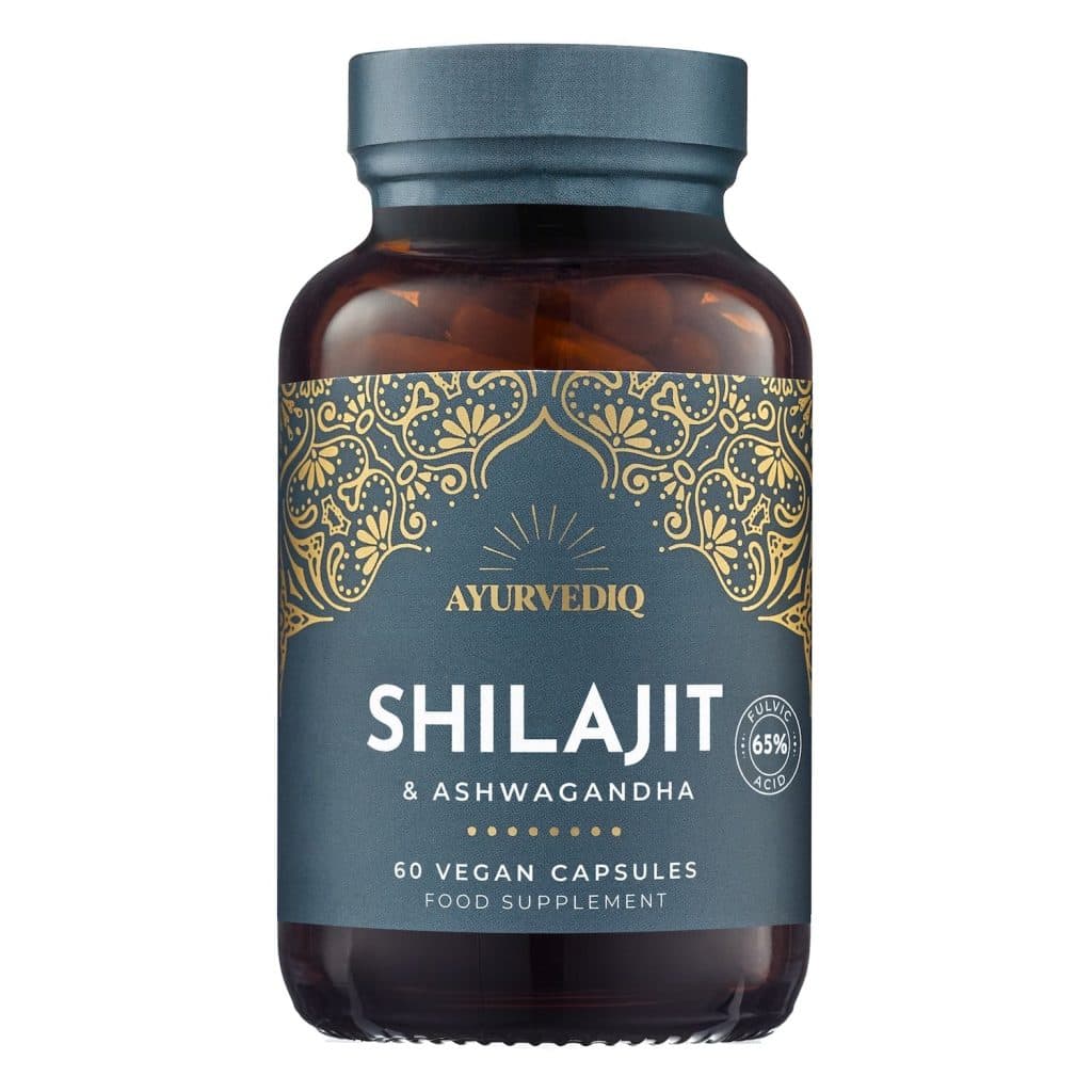 SHILAJIT m/ashwagandha - 60 hylki