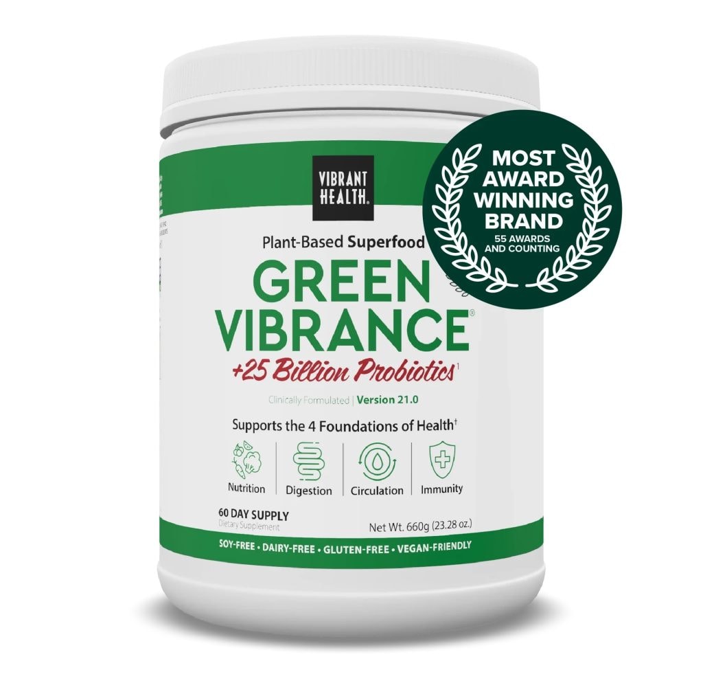 VH “Green Vibrance“ 30 dagar. Styrkir alla þætti líkamlegrar heilsu
