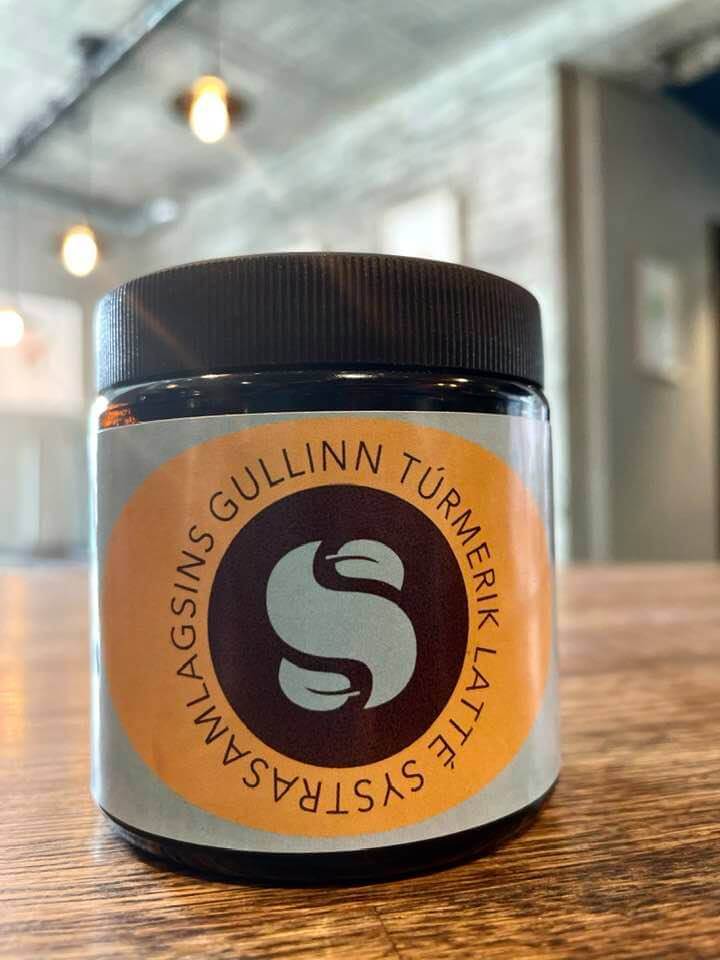 Túrmerik Latté / gullna mjólk Systrasamlagsins. 20 skammtar