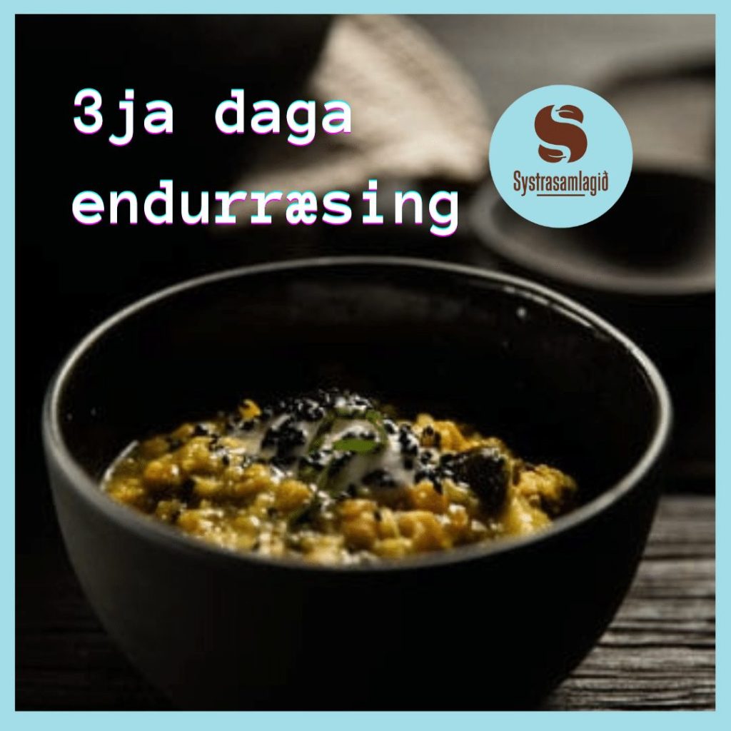FULLBÓKAÐ. 3ja daga endurræsing 4., 5. og 6. MARS 2025. Allar máltíðir og jurtir innifaldar
