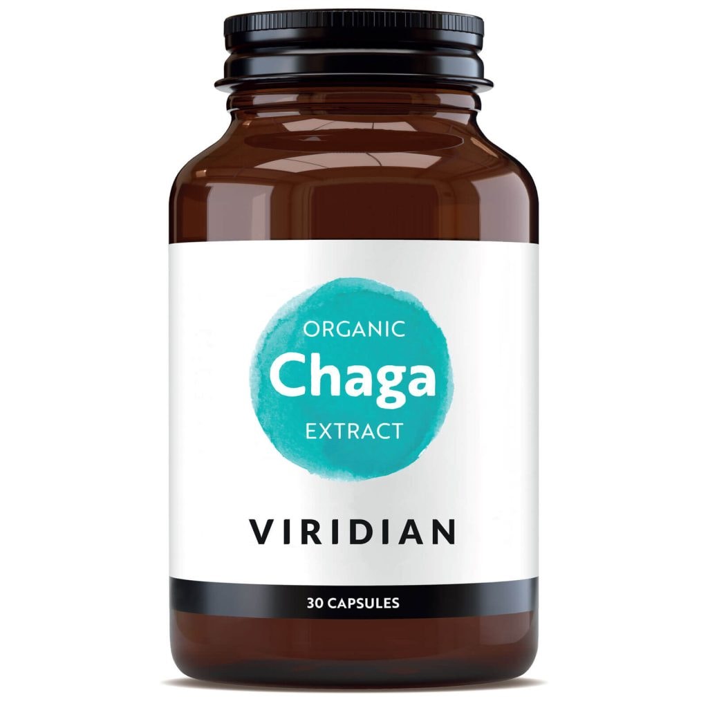 Chaga, lífrænn - 30 hylki
