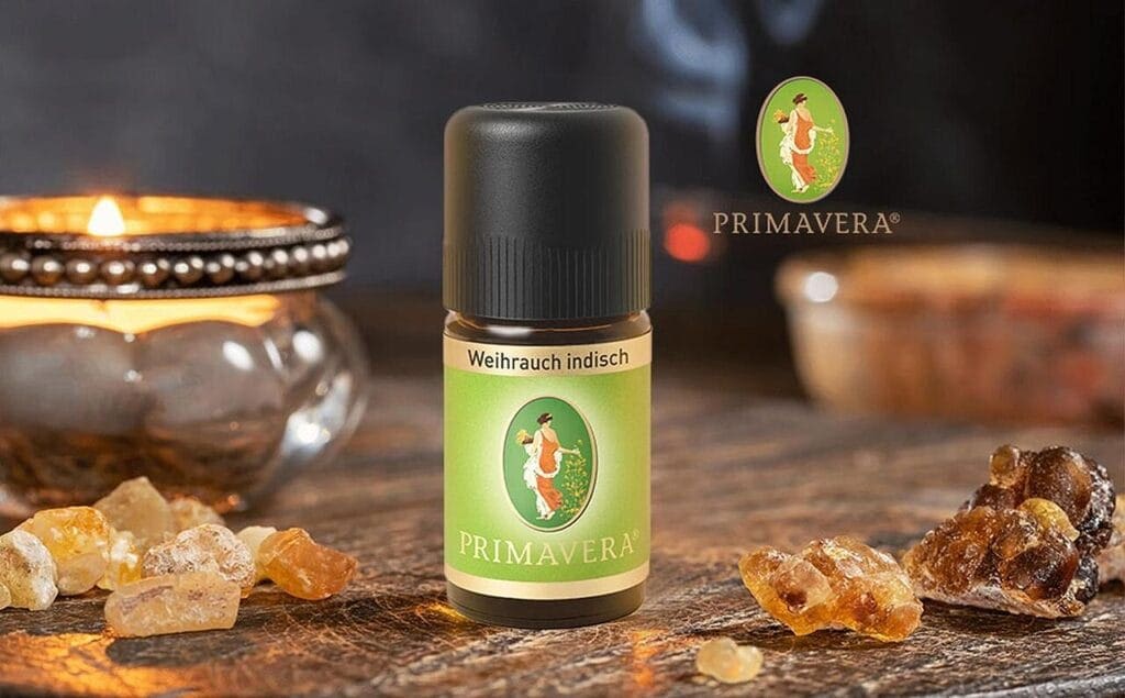 100% lífræn frankincense kjarnaolía