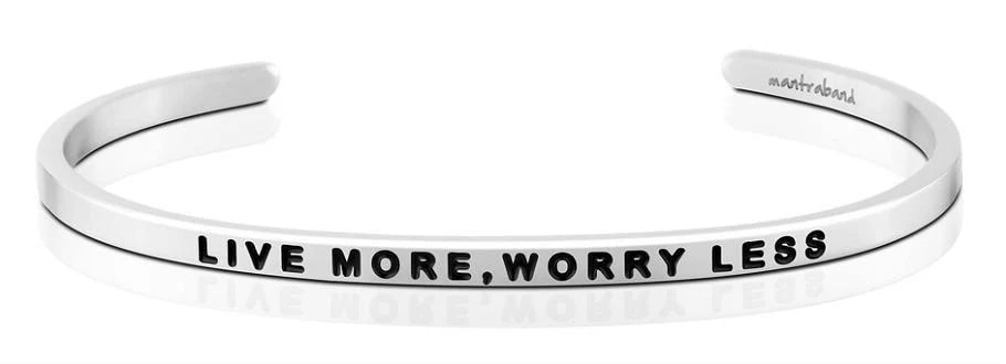 Live more, worry less. Silfur