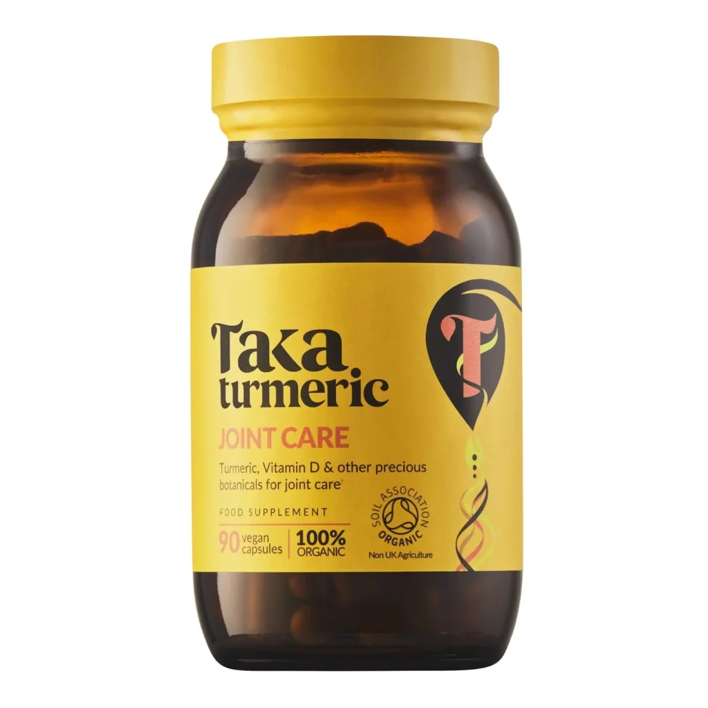 Taka turmeric. Liðheilsublanda. 90 hylki