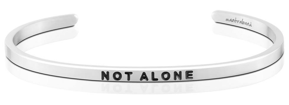 Not alone, silfur eða rósagull.